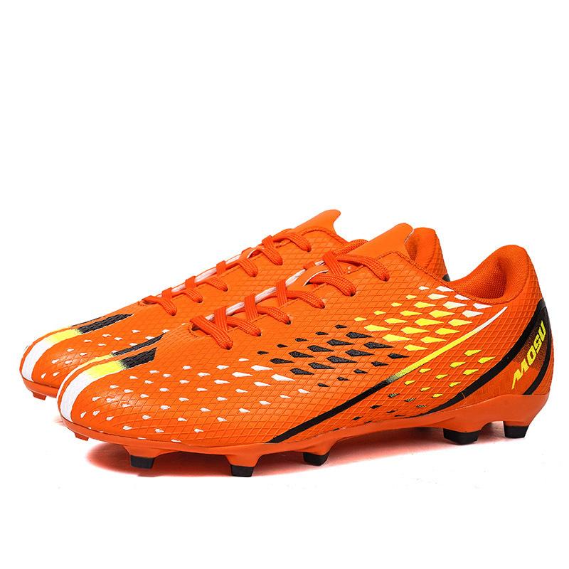 Football shoes men's 2 new broken nails artificial grass low-top student adult professional game training shoes