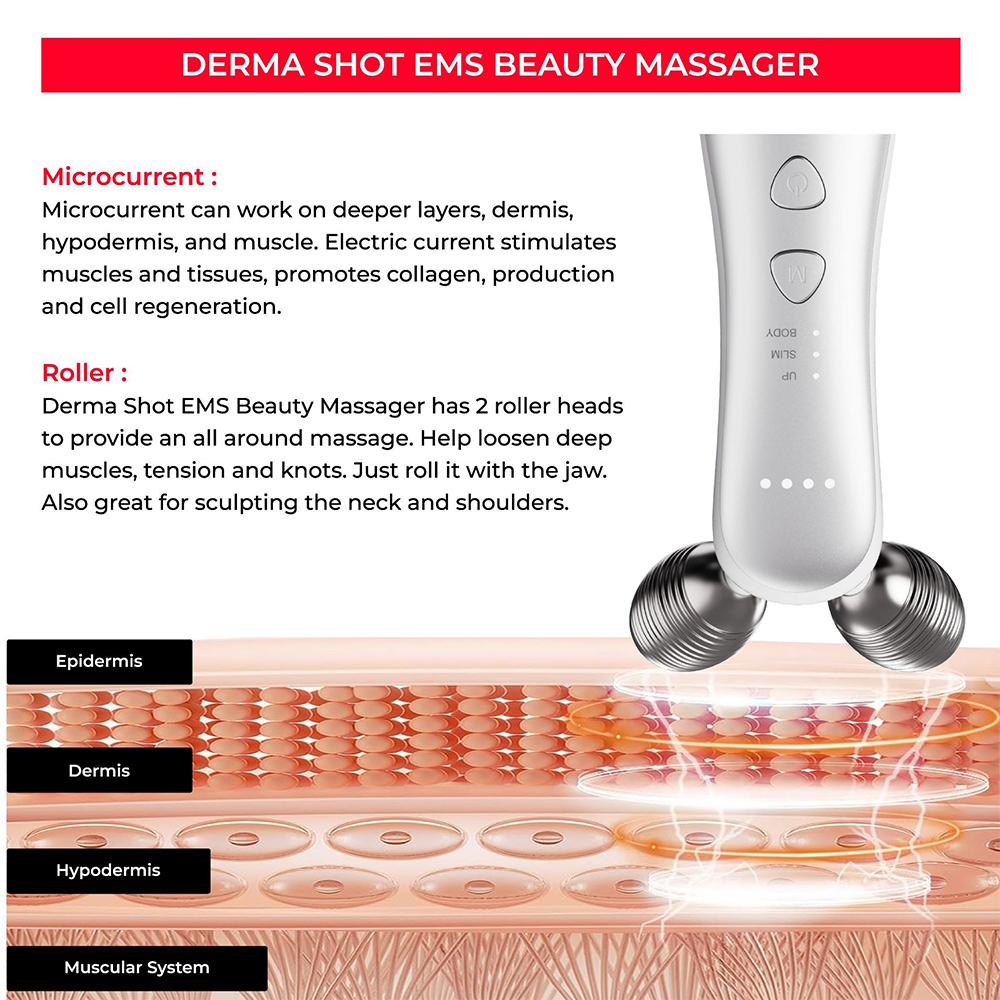 muscle ball massage 3d sculptor beauty roller face v line beauty massage instrument