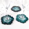 Flower Shape Coaster Mold with Sunlight Edges Fruit Tray Silicone Epoxy Casting Mold for Resin DIY Jewelry Plate Trinket