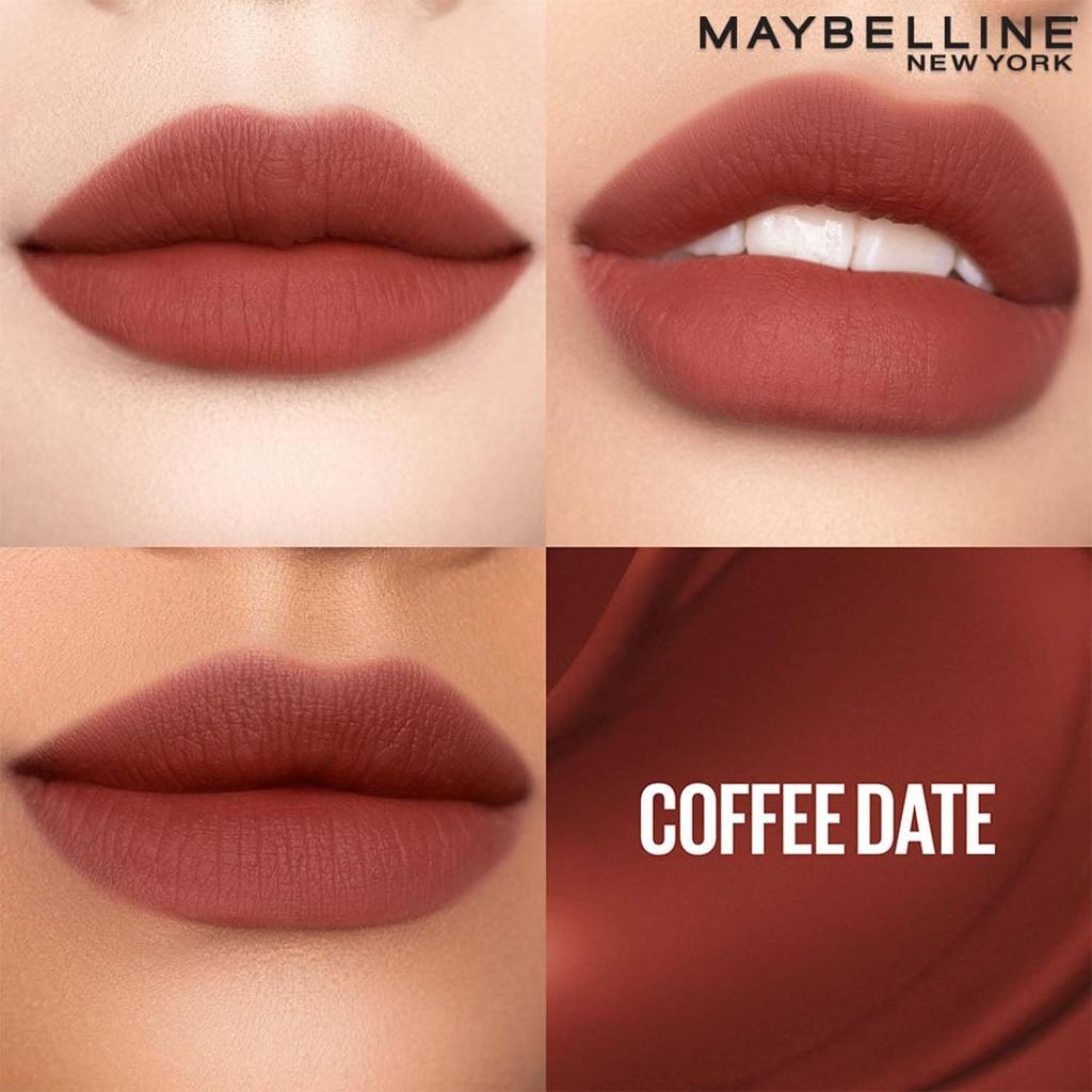 Maybelline New York Superstay Teddy Tint Lip And Cheek Color Coffee Date 5ml Long Lasting Matte Buildable