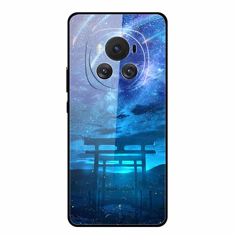 Tempered Glass Case For Honor Magic 6 Pro Case 6.8" Soft Edge Hard Glass Back Cover For Honor Magic6 Pro Phone Case Fundas Shell