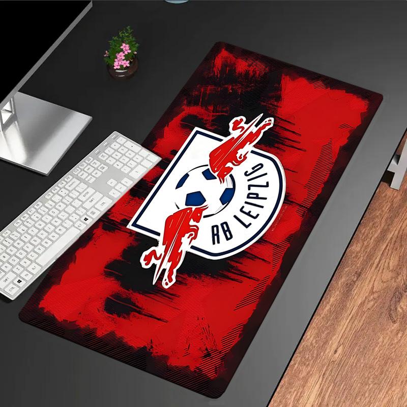 Rb FootballCrest Design Mouse Pad, Rubber Base, Mouse Pad for Gamers and Office Use, Gaming Desk , Easy To Clean Mat Christmas fan gifts