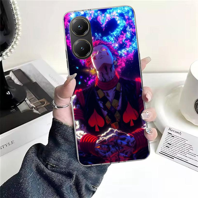 Huner X-Hunters Hisoka Soft Phone Case For Xiaomi Redmi 15C 15 13C 13 Poco X5 X6 X7 F7 Ultra M7 12C 12 10 10C 9C 9A 9T 9 Fundas