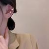 Fashion Personality Sparkling Rhinestone No Ear Piercings Clip Earrings for Women Luxury Simple Fake Piercing Ear Cuff Jewelry