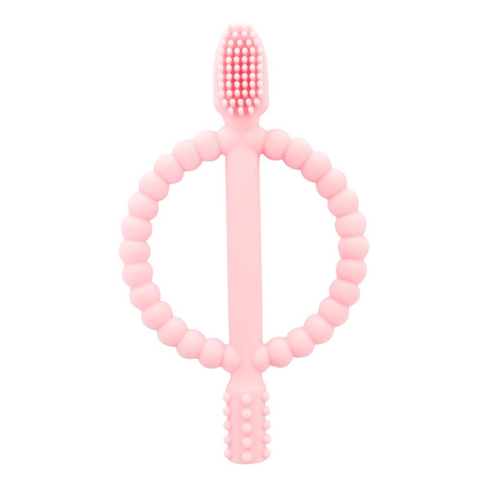 Easy-Hold Handle Chew Stick Toys Food Grade Teething Toys Premium Infant Toothbrush  Daycare