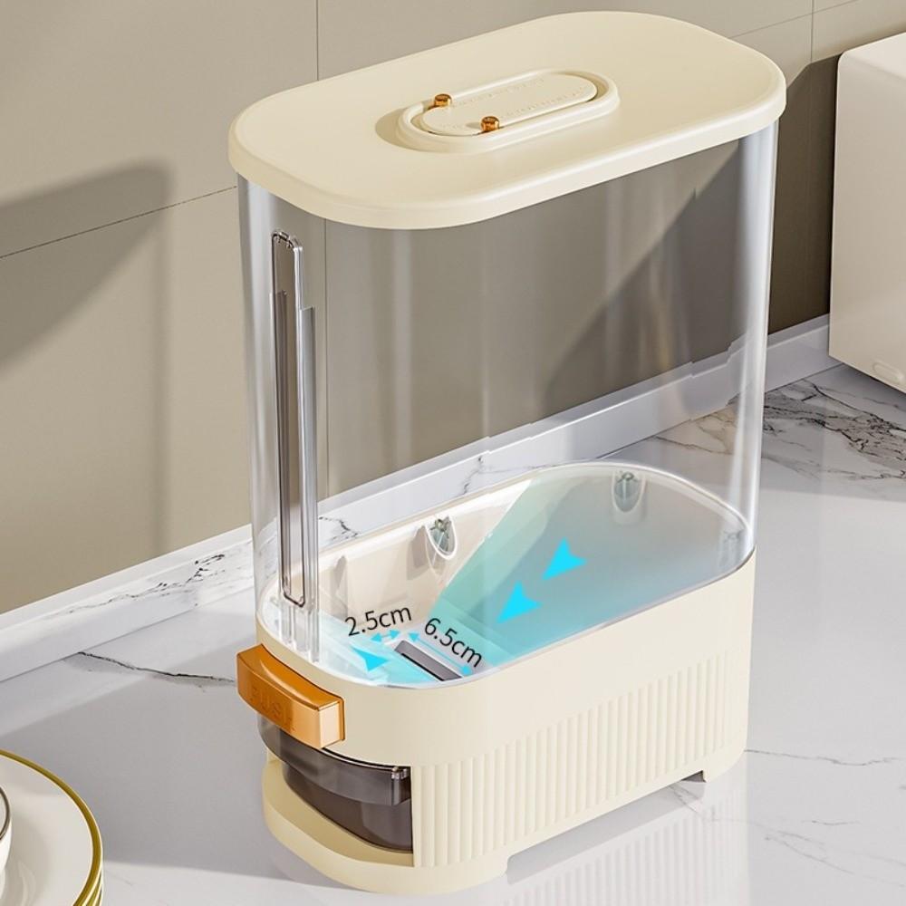 Visible Dry Food Storage Container Anti-Insect Sealed Bucket Flour Storage Bucket  Restaurant