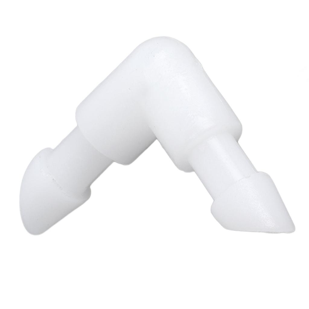 Elbow Hose Fitting 90 Degree L Shaped Barb PE Equal Diameter Tube Connector Joint Adapter 4.2mm