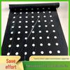 Perforated Black Mulch Film for Moisture Retention and Weed Control in Vegetable and Herbal Planting