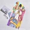 1pc KPop Demon Hunters SAJA BOYS1 Beach Towel, Beach and Seaside Swimming Pool Equipment, Fashion Pattern, Rectangular, Travel Essentials