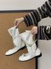 Fashion Bow Shoes Sandal Woman Boot Suit Female Beige Strappy Heels Round Toe Black  2025 Velvet Low Girls Elastic Band Rome Cotton Fabr