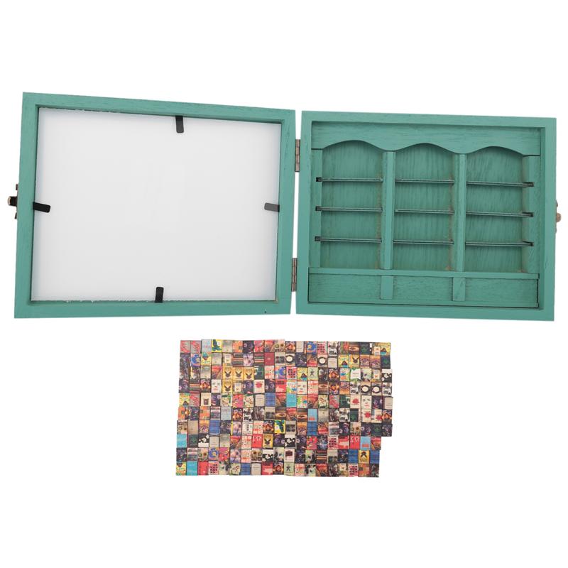 ABWR-Miniature Bookshelf Ornaments, Mini Books, Gifts To Anxiety, Living Room Office Decoration