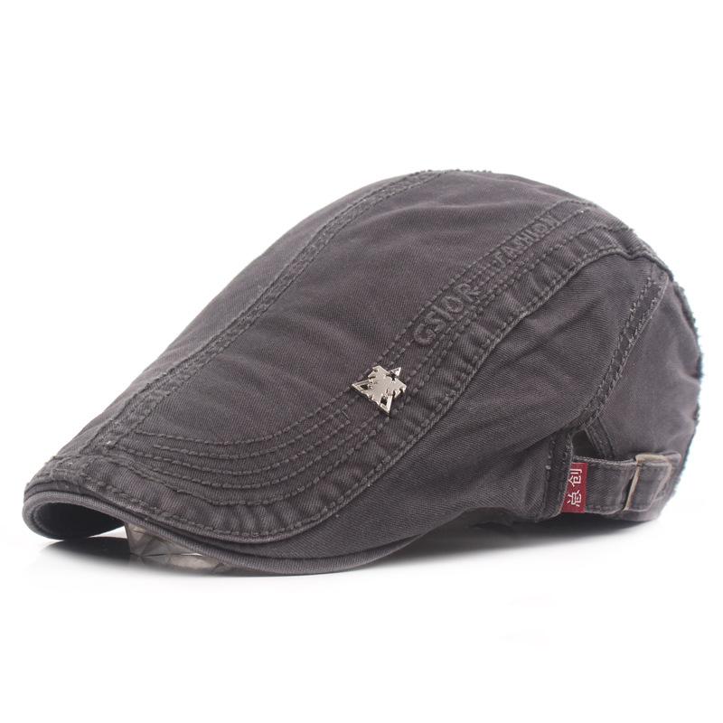 Șapcă de Bumbac Șapcă cu Limbă de Rață pentru Bărbați Pălărie de Soare de Primăvară și Vară Beretă Pălărie pentru Bărbați Femei