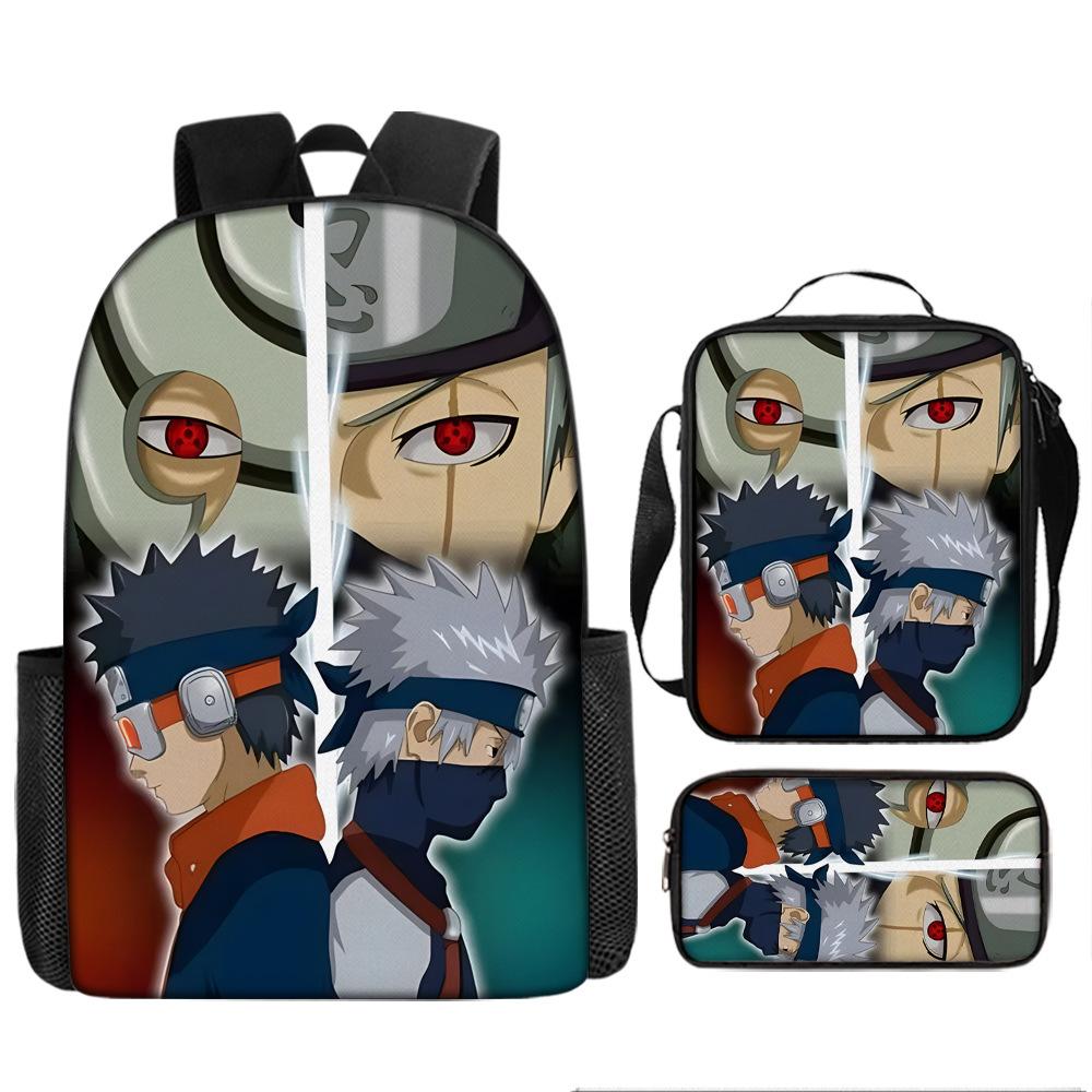 Naruto Large Capacity Backpack Primary School Students 3rd To 6th Grade Junior High School Girls Backpack