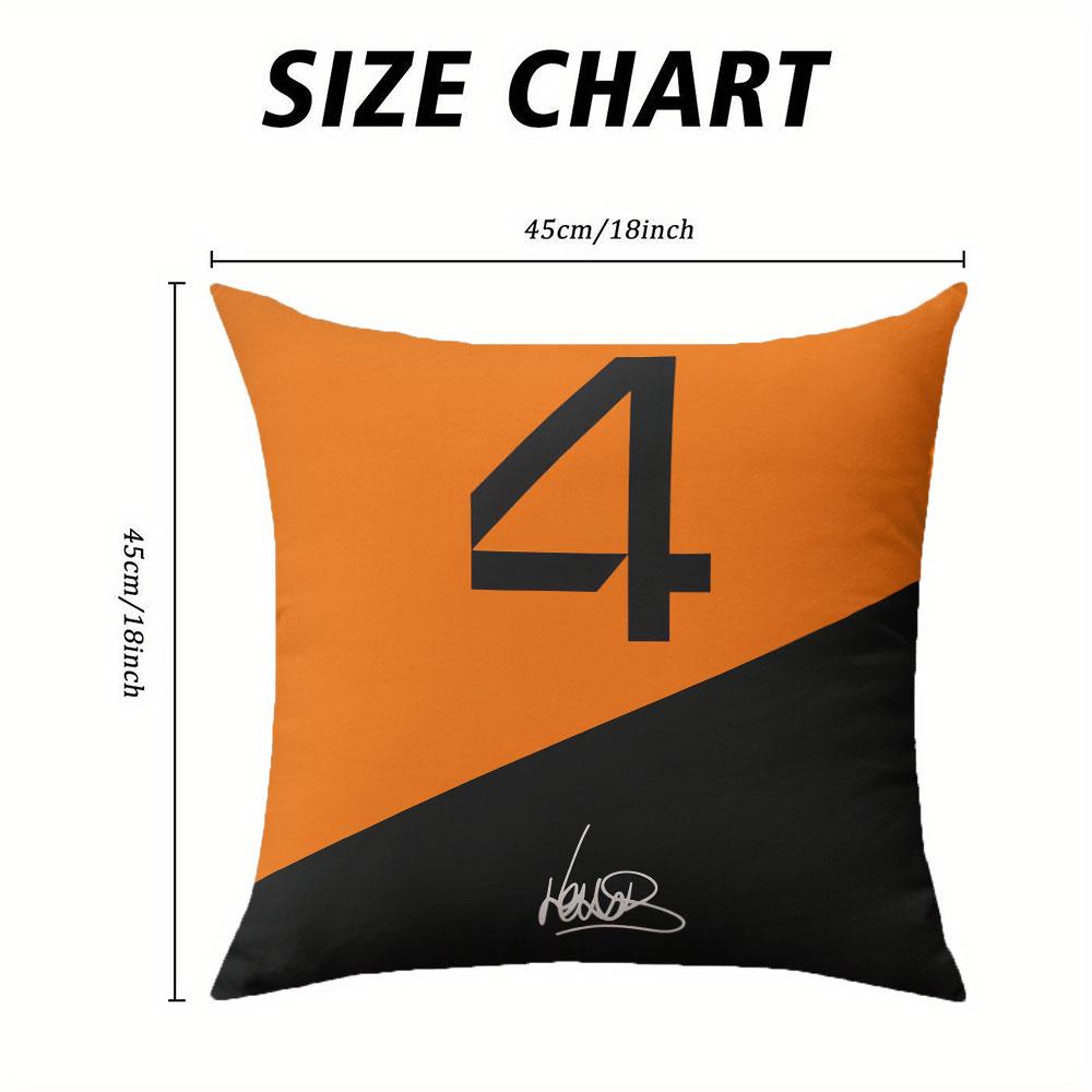Lando Four Norris Square Jacquard Pillow Cover for Sofa Office Waist Cushion Cover Home Decorative Pillowcase