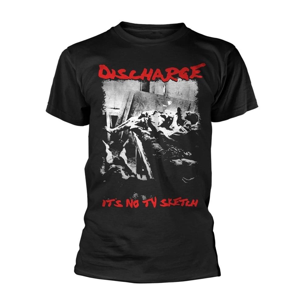 Discharge  It s No TV Sketch  Black T shirt - NEW M