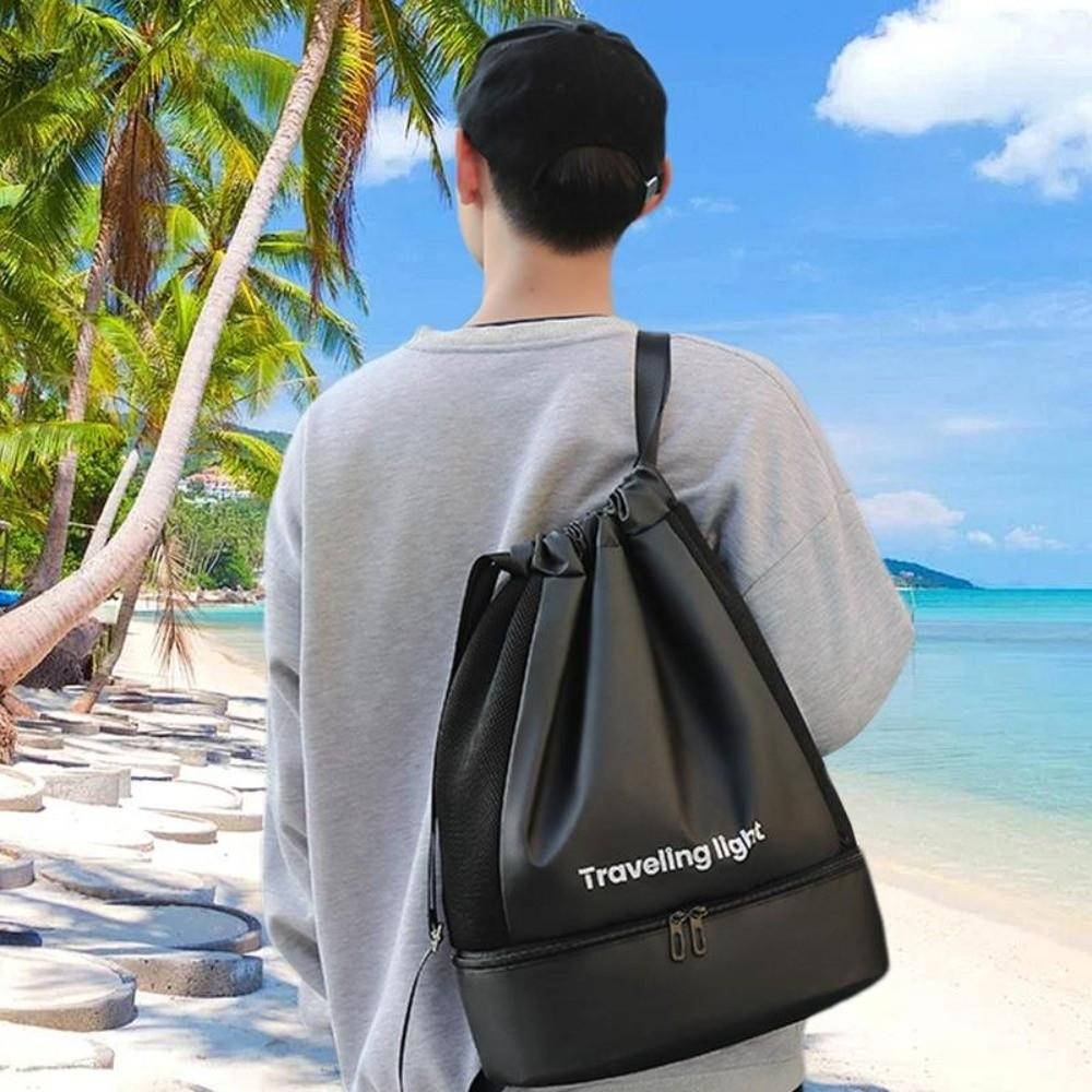 Dry Wet Separation Swimming Yoga Bag Waterproof Sport Basketball Bag Climbing Backpack Hiking