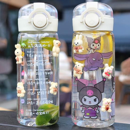 

Бутылка для воды Yousheng, 400 мл с ремешком, герметичная, термостойкая, износостойкая, для питья воды, для студентов, простая уличная чашка для воды для ежедневного использования