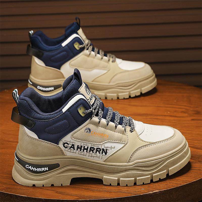 

Новые мужские классические осенне-зимние модные кеды для скейтбординга с высоким верхом и толстой подошвой, удобные кроссовки для баскетбола с мягкой подошвой 44