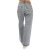 Levis Womens/Ladies Distressed Wide Leg Baggy Jeans
