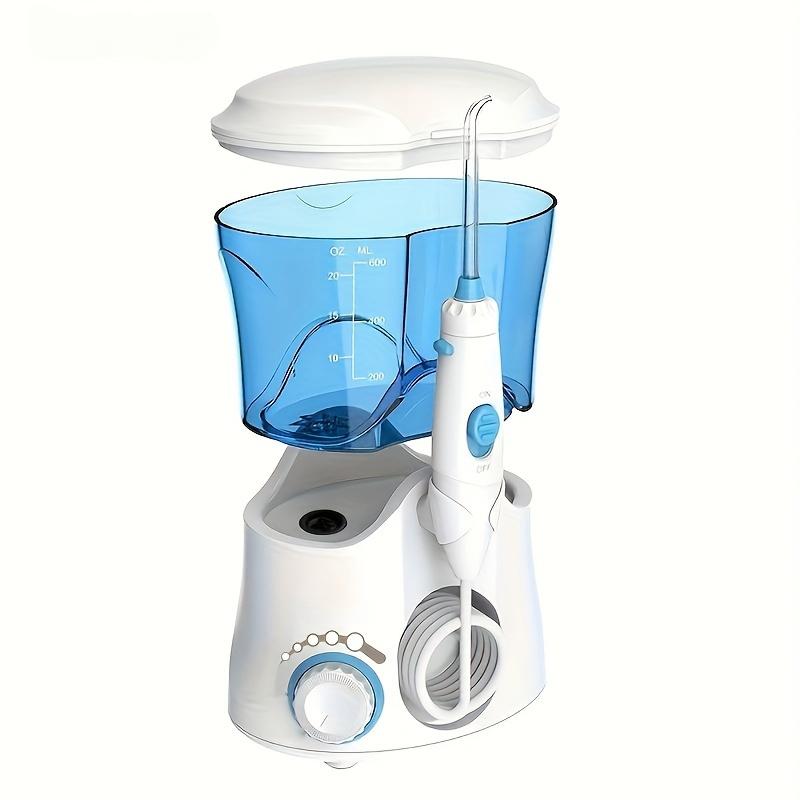Fil d'eau, fil d'eau électrique pour le nettoyage et le nettoyage des appareils dentaires, fil d'eau électrique pour douchette buccale, 10 pressions et 7 embouts, fil d'eau