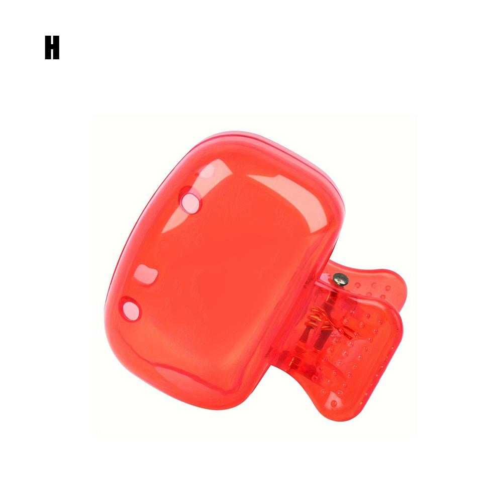 4PCS Portable Toothbrush Head Covers Clips Plastic Dustproof Protector Cap Brush Pod Case Plastic Clip For Household Travel