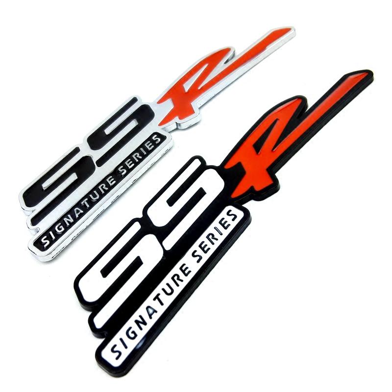1Pcs 3D Metal Stickers Car Body Trunk SSR Emblem Badge For Chevrolet Cruze Equinox Captiva Malibu Tahoe Accessories