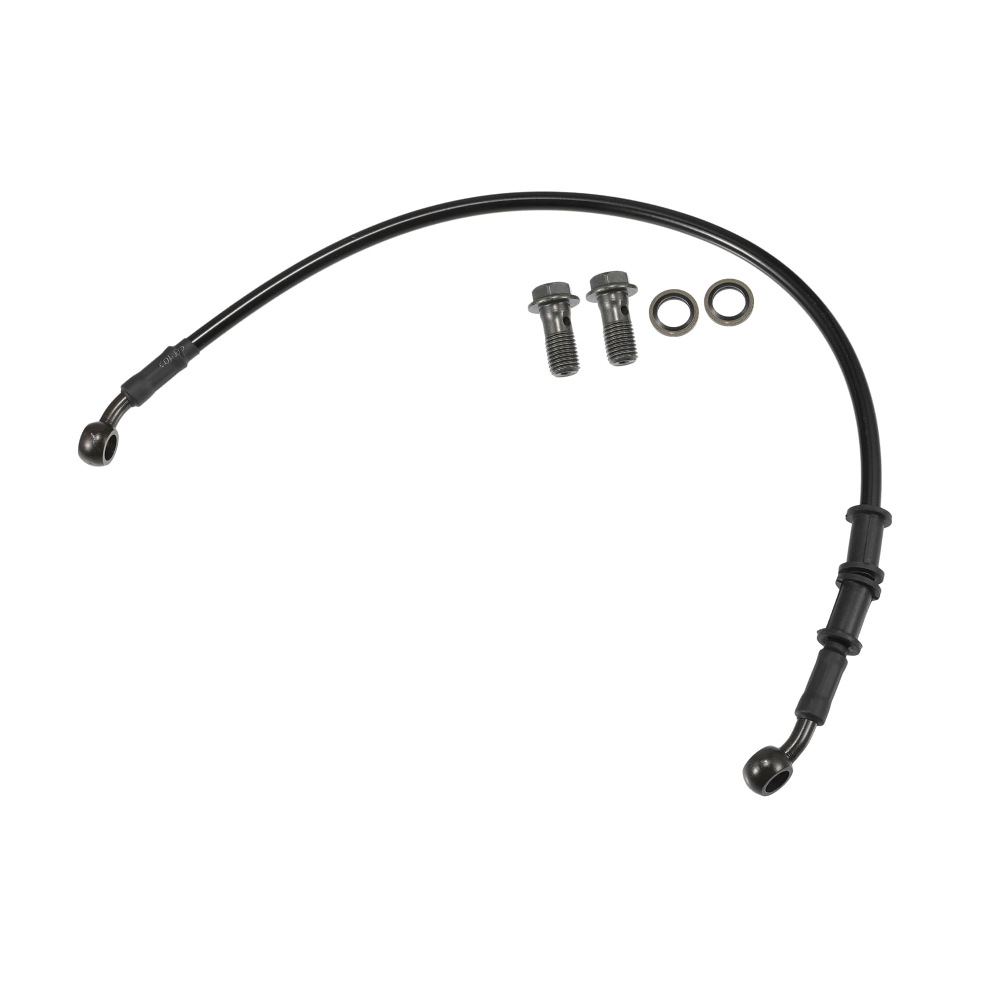 BULLSPANN Motorcycle Brake Hose Clutch Hose Oil Hose for Motorcycle 50cm чёрный