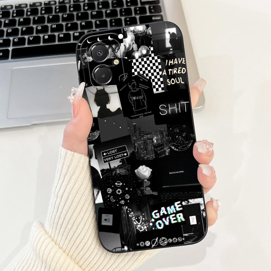 For Samsung Galaxy A07 4G Case Luxury Art Painted Cover Shockproof Phone Case For Samsung A07 A 07 4G SM-A075F Soft Fundas Coque