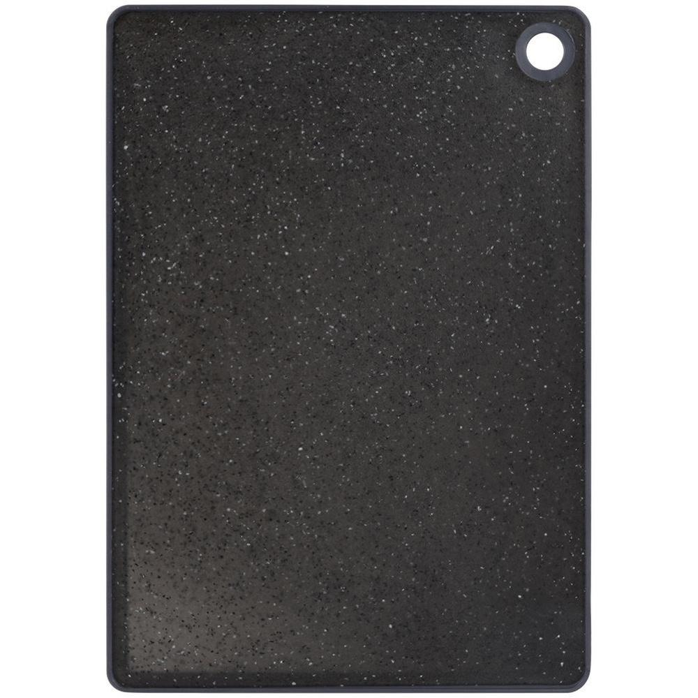 Black Granite-Effect Plastic Cutting Board 33x23cm