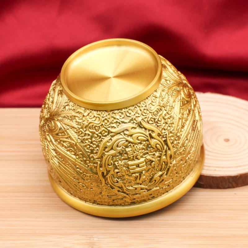 Brass Indoor Incense Burner for Aromatherapy - Buddha Worship & Sandalwood Holder Gift