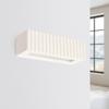 Rigata white ceramic wall lamp