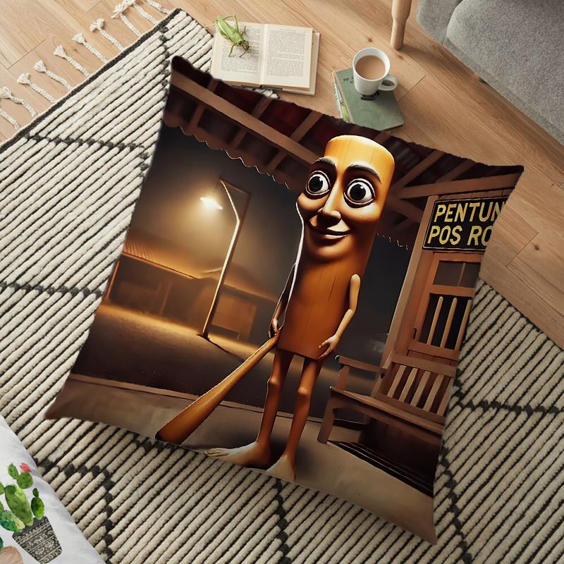 

Тун Тунг Сахур Наволочка Итальянский Маразм Бомбардиро Крокодил Односторонняя Автомобильная Подушка Подушки Чехол Тралалеро Тралала Домашнее Украшение Диван 18