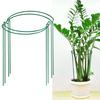 Plant Support Stakes Half Round Top Metal Plant Stake Peony Cages And Supports Garden Plant Support Rings for Outdoor Indoor Plants Tomato Hydrangea