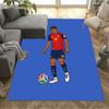 Lamine Yamal's Spain Soccer Player Floor Rug Office Rug Design for Game Room Study room Dormitory Kitchen Antislip Carpet Anime Office Decor
