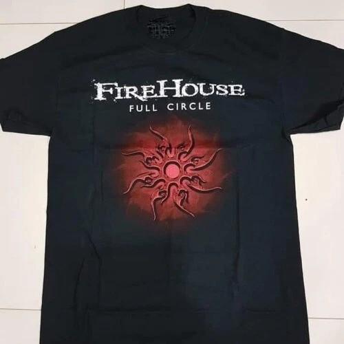 

Firehouse Band Full Circle Cotton Black S-4XL Unisex Classic BT2020 Unisex T-Shirt XXXXL