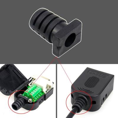 2pcs DB9pin Serial Port Terminal Adapters 9Pin Male and Female Solderless Industrial Contacts Connectors