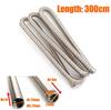300cm 24mm Double Layer Exhaust Pipe Air Diesel Parking Heater Stainless Steel Tube Gas Vent Hose For Car Caravan Camper