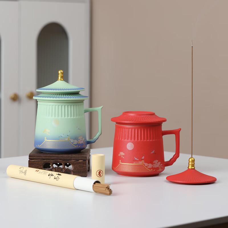 Imperial Palace Ceramic Office Tea Cup Gift Set