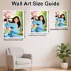 Disney Mulan Magnolia Flower Butterfly Diamond Paint Painting Art Kit Handmade DIY5D Home Decor Gift