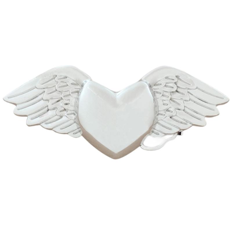 

Unique Heart Shaped Wing Design Belt Buckle In Practical Metal Belt Buckles Trendy Accessory for Women and Men 1