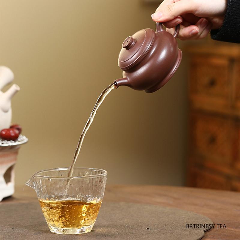 150ml Tradition Yixing Purple Clay Teapot Household Handmade Tea Pot Beauty Tea Infuser Kettle Chinese Zisha Teaware Tea Set