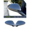 For Volkswagen VW Golf 7 MK7 7.5 GTI R GTE GTD 2013- Rearview Mirror Cover Side Mirror Caps carbon fiber Car Accessories