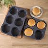 High-Temperature Resistant Silicone Burger and Bread Mold with Perforations