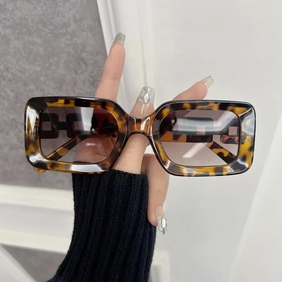 

Vintage Square Sunglasses Women Men Cool Mirror Lens Stylish Sun Glasses Female Male Personality Colors Oculos De Sol Other леопардовий