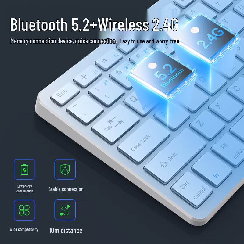 Stiger Rechargeable Wireless Bluetooth Keyboard and Mouse Combo