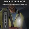 Portable Flashlights with Pen Clip Pocket Light Rechargeable Tactically Flashlights Waterproofs Outdoor Emergency Light