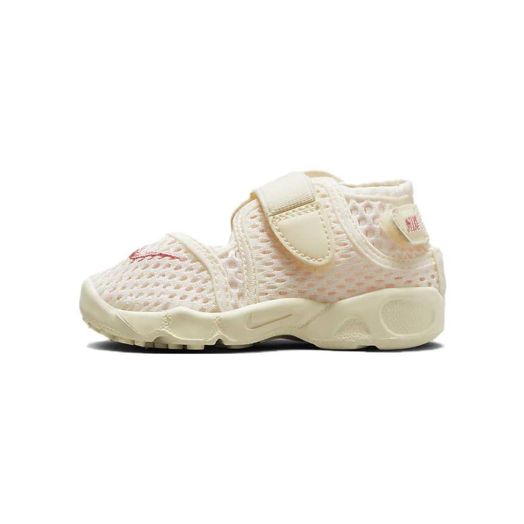 Nike Air Rift 2 TD Non-Slip Anti-Kick Low Top Shoes Baby Shoes White Pink FB5528-100
