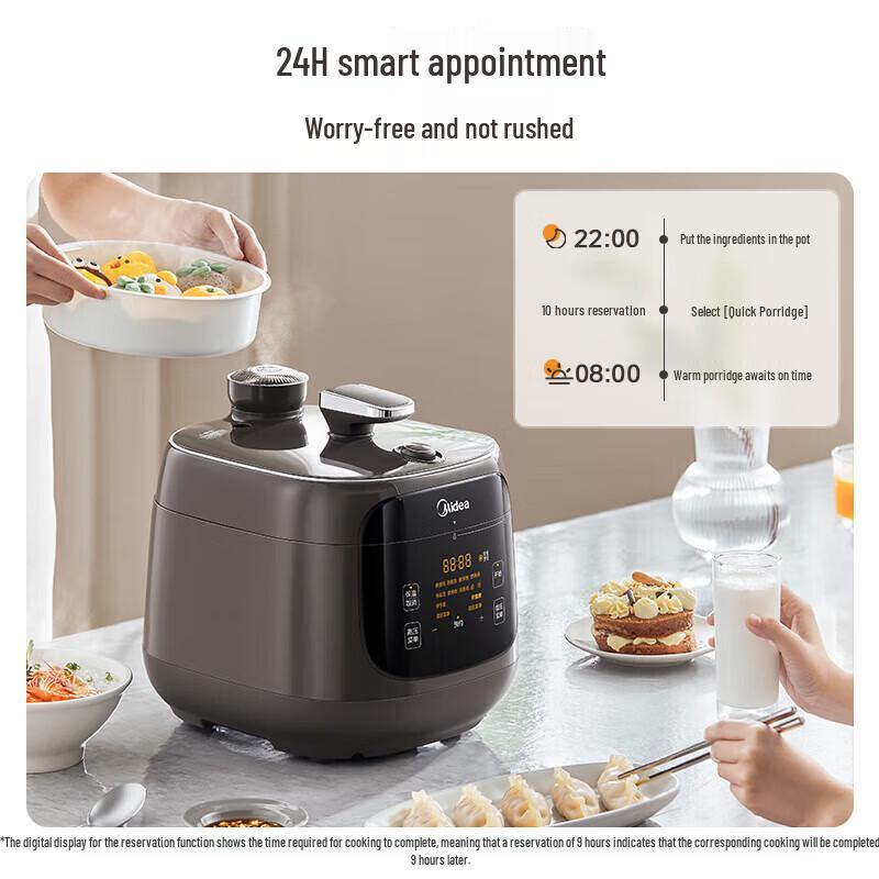 Midea Smart Electric Pressure Cooker CN plug (adapter included)