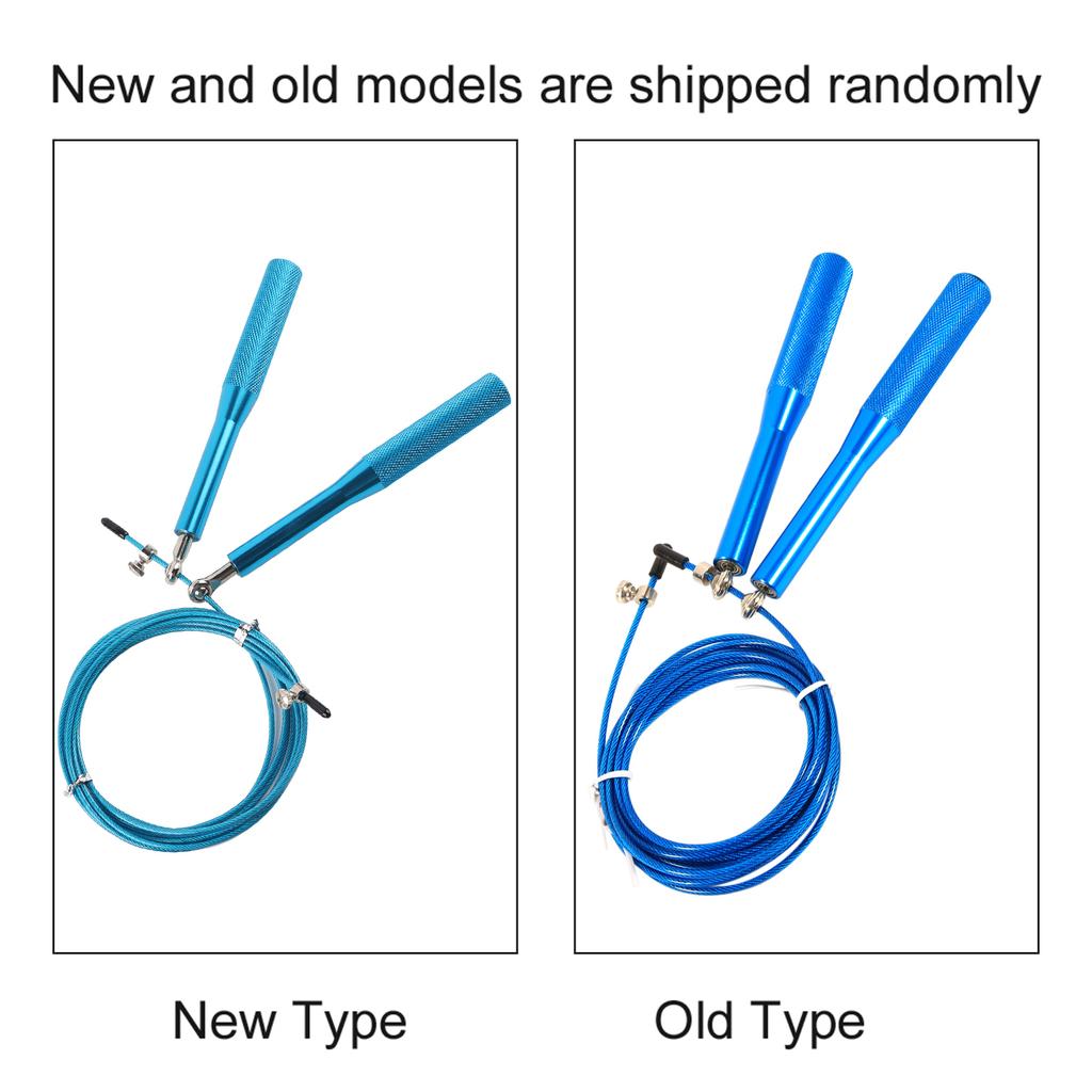 Aluminium Alloy Speed     Rope Steel Wire Speed Skipping Rope(blue)