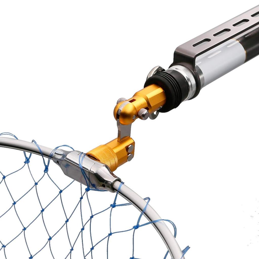 SANLIKE Tamo Joint, Joint for Fishing Frames, Foldable, Locking Type, Easy Installation, Net Joint Fishing Tackle, GOLD